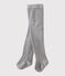 Baby Girls' Tights BELUGA CHINE grey