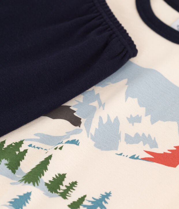 Children's Unisex Cotton Pyjamas blue/multicolor