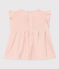 Babies' Sleeveless Openwork Knit Blouse SALINE pink