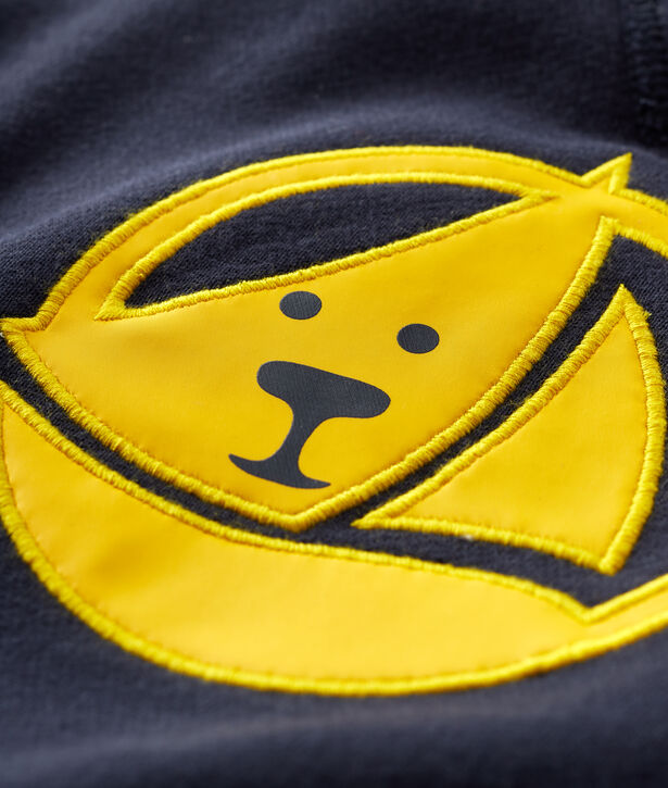 Baby boy's print sweatshirt blue