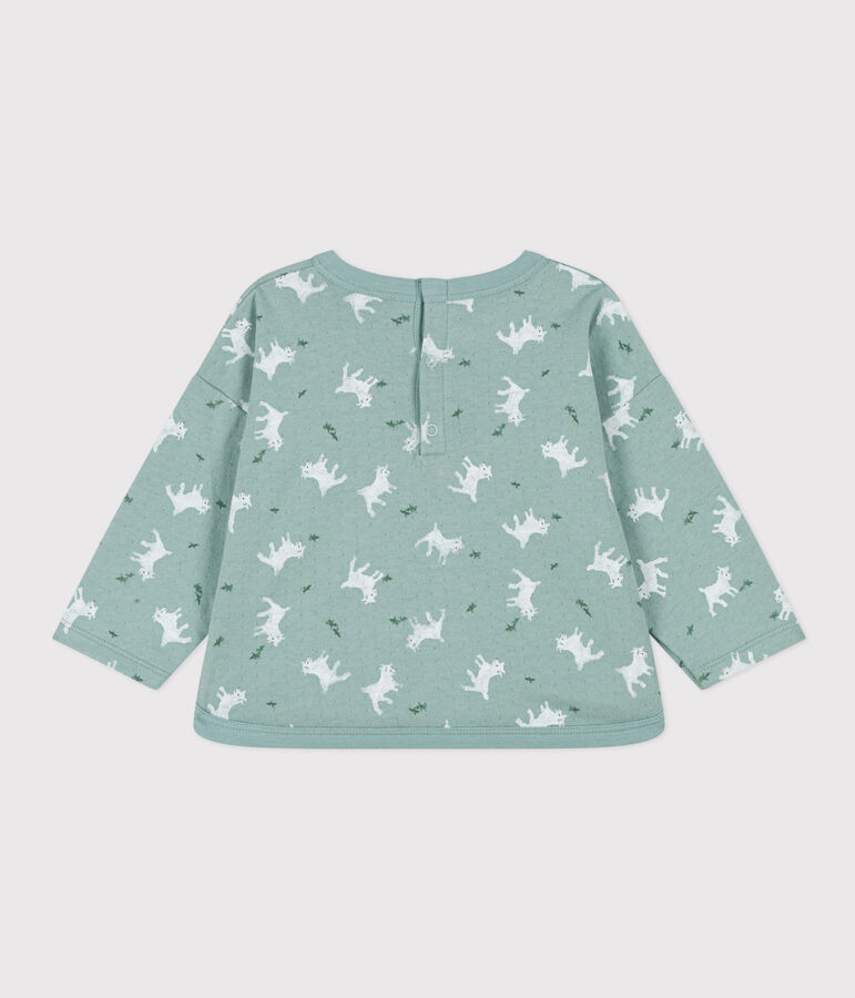 Babies' Long-Sleeved Tube Knit T-Shirt PAUL /MULTICO