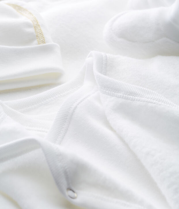 Newborn Gift Set in Brushed Towelling multicolor