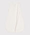 Babies' 1 TOG printed cotton sleeping bag MARSHMALLOW white/MISTIGRI white