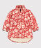 Girls' Patterned Mid Length Puffer Jacket CASIMIR /AVALANCHE