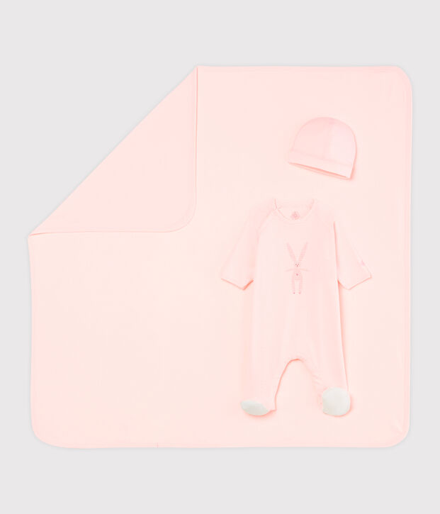 Newborn Rib Knit Gift Set multicolor