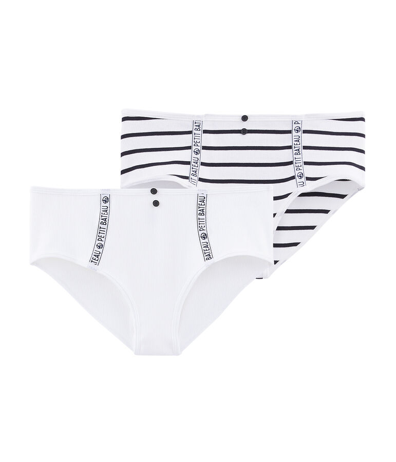 Set of 2 women's high-rise pants Variante 1 PACK