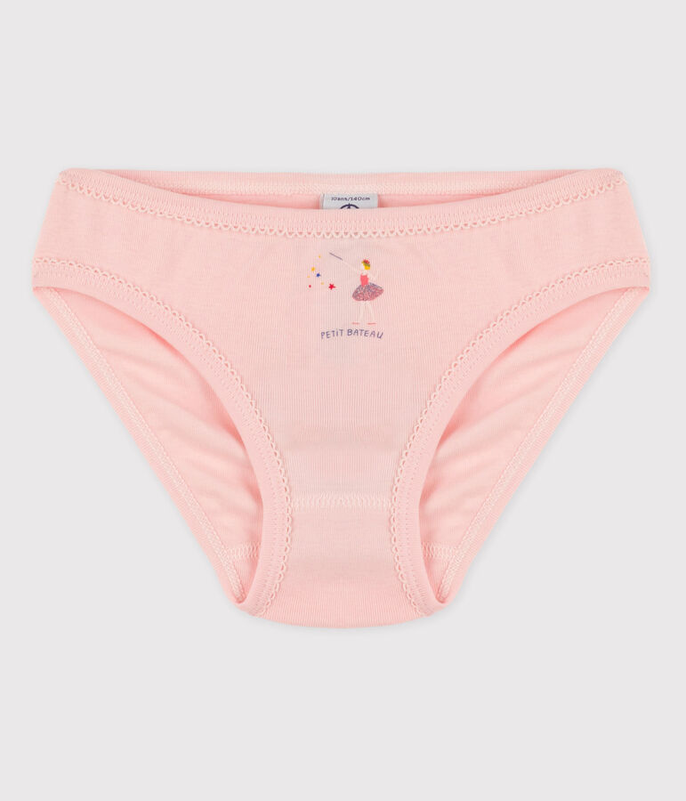 Girls' Cotton Briefs pink