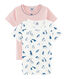 Girls' Short-sleeved T-Shirt - 2-Piece Set