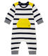 Baby boys' breton striped long all-in-one