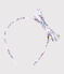 Girls' Flower Print Headband MARSHMALLOW white/MULTICO white