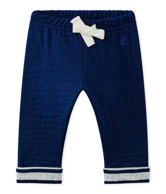 Baby boy's pants Medieval blue