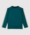 Boys' Long-Sleeved Cotton T-Shirt PINEDE green