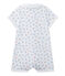 Baby boy's print romper ECUME white/MULTICO white