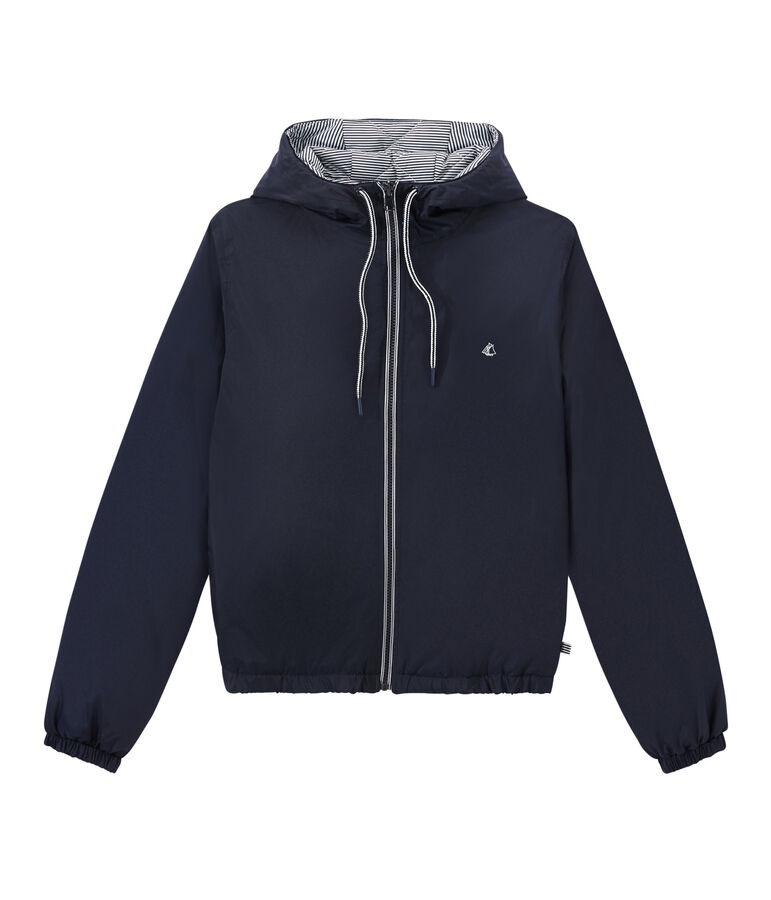 Unisex Warm Windbreaker SMOKING blue