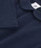 Girls' Long-Sleeved Cotton T-Shirt SMOKING blue