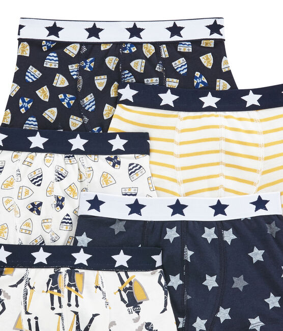 Set of 5 little boy's boxers variante 1
