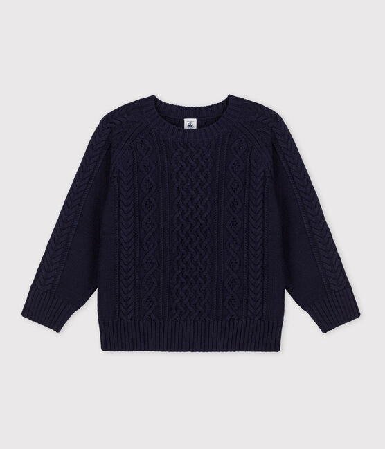Unisex Children's Cotton Pullover SMOKING blue