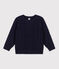 Unisex Children's Cotton Pullover SMOKING blue
