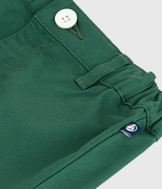 Baby shorts in plain cotton serge WILLOW