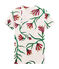 Short-Sleeved Dress MARSHMALLOW white/MULTICO white