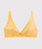 Women's Triangle Bra BOUDOR yellow/MARSHMALLOW white