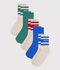 Children's sporty cotton socks - 5-pack multicolor