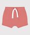 Babies' Organic Cotton Shorts PAPAYE pink