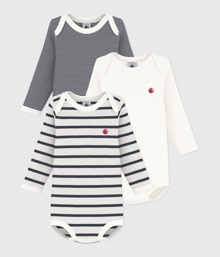Babies' Long-Sleeved Bodysuit - 3-Pack variante 1
