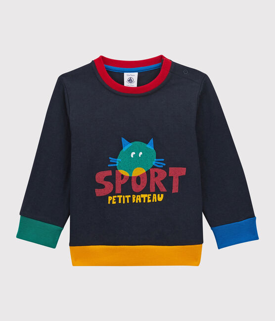 Babies' Fleece Sweatshirt SMOKING blue