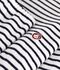 Women's stripy cotton terry pyjamas blue/blue