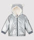 Unisex baby's warm waxed coat