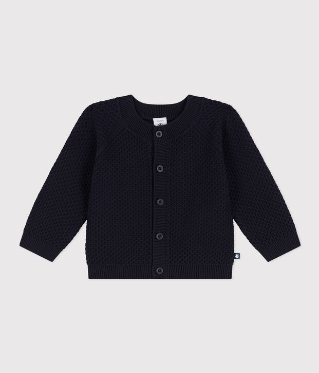Babies' Knitted Cotton Cardigan SMOKING