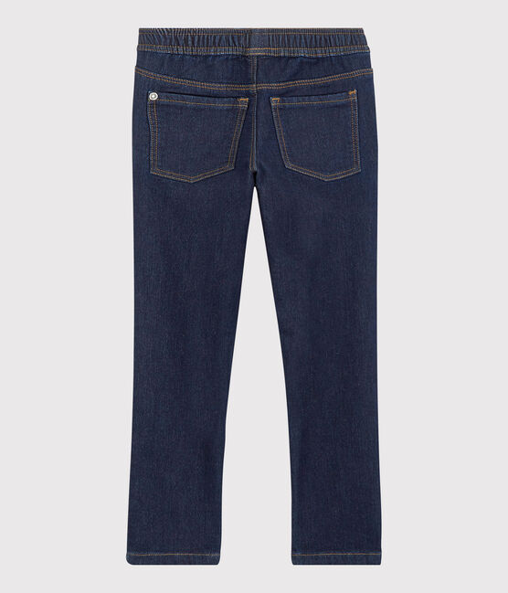 Boys' Regular Dark Denim Trousers DENIM BLEU FONCE blue
