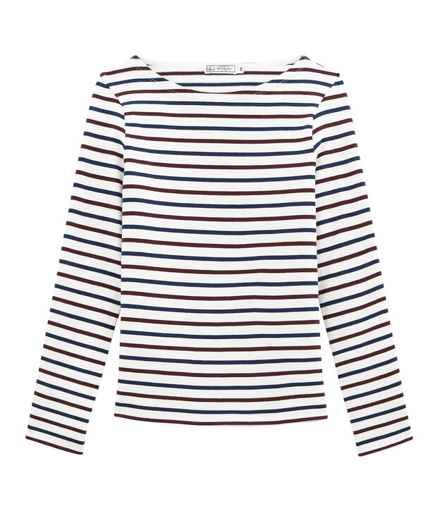 women's iconic breton top white/blue/red