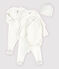 Organic Cotton Tube Knit Newborn Baby Kit variante 1