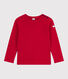 Children's wool and cotton jumper