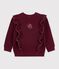 Children's plain cotton sweatshirt TRUFFE