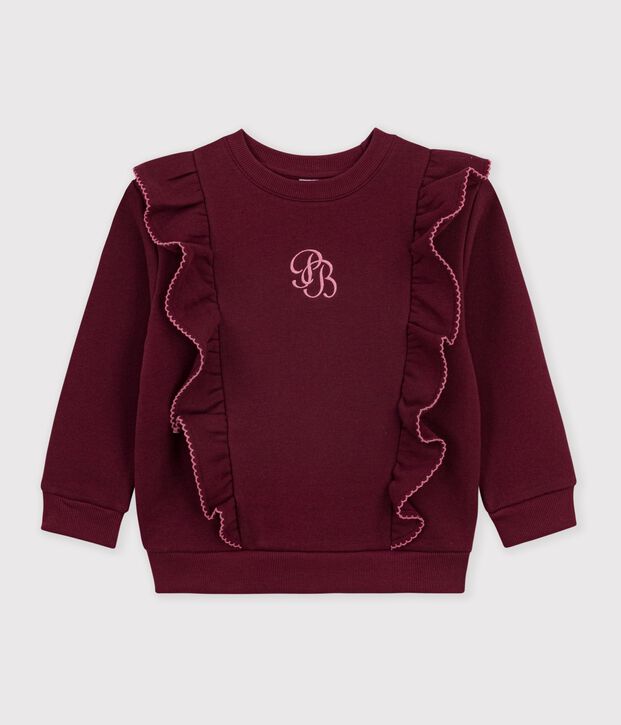 Children's plain cotton sweatshirt TRUFFE