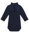 Baby roll neck bodysuit SMOKING blue