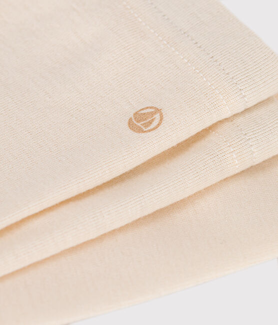 Babies' Cotton Leggings AVALANCHE Ecru