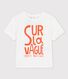 Babies' Short-Sleeved Cotton T-Shirt With Motif