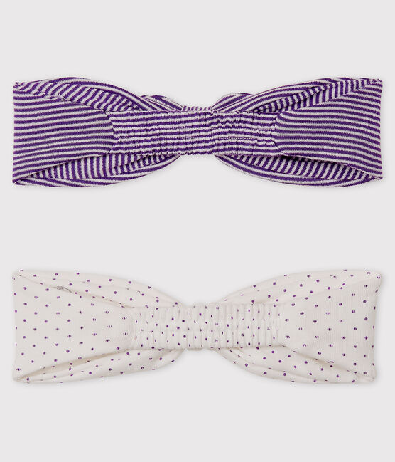 Pack of 2 baby girl's headbands variante 1
