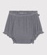 Babies' pinstriped cotton bloomers