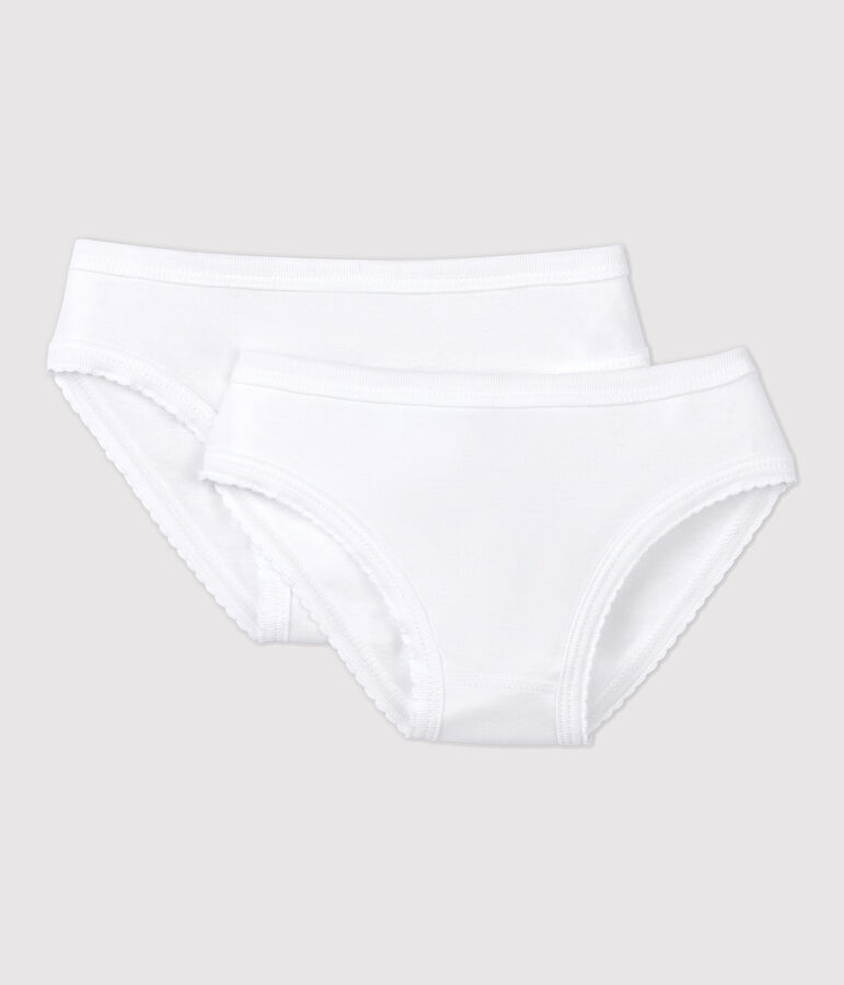 Girls' White Knickers - 2-Pack variante 1