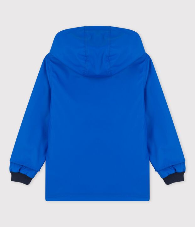 CHILDREN'S UNISEX ICONIC RECYCLED RAINCOAT blue