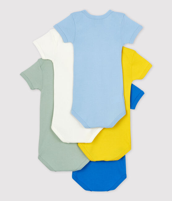Short-Sleeved Cotton Bodysuits - 5-Pack variante 1