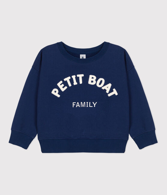 Children's Unisex Fleece Sweatshirt MEDIEVAL blue