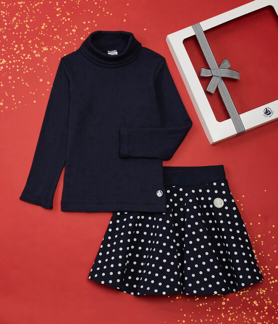 Girls' Skirt and Polo Neck Gift Set variante 1