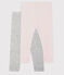 Pack of 2 leggings for baby girls variante 2