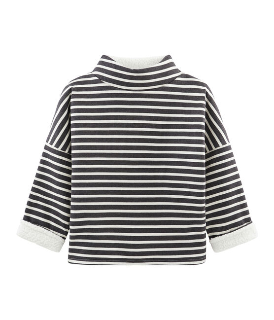 Women's Reversible Sailor Top CITY black/COQUILLE beige